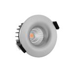 Noxion LED Spot Gimax Aluminium 6W 400lm 36D - 927 Zeer Warm Wit | Zaagmaat 74mm - IP44 - Beste Kleurweergave - Dimbaar